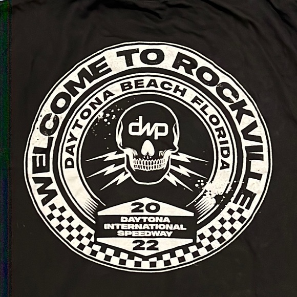 Welcome to Rockville Crew 2022 Daytona Beach Florida Music Festival T-Shirt - Picture 4 of 5